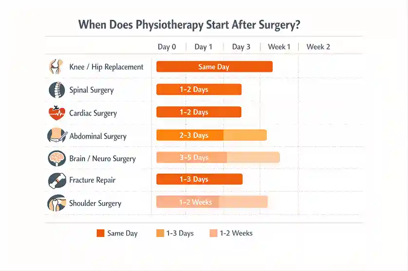 Surgery recovery timeline