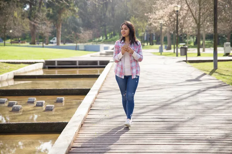 Gentle walking exercise for sciatica pain relief