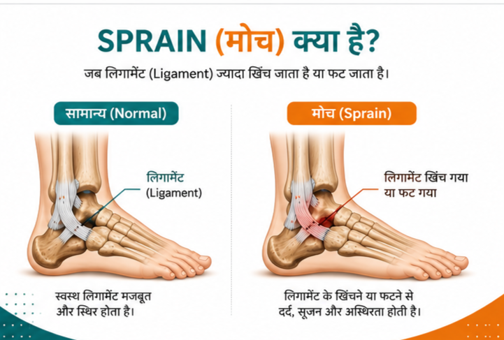 Physiotherapy Benefits for ankle sprain rehabilitation
